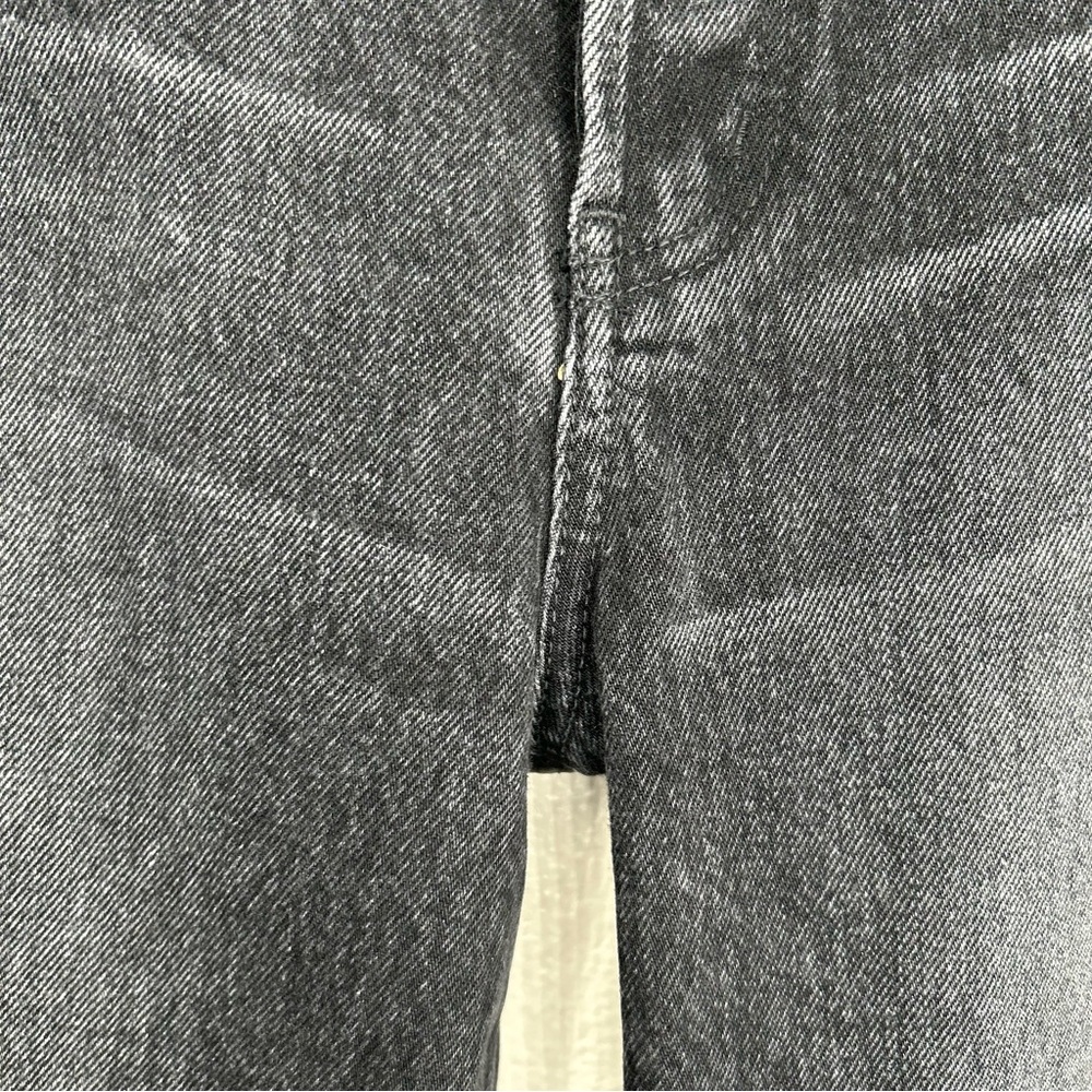 Moussy Elba Center Press Wide Crop Jean black 28 - Picture 6 of 16